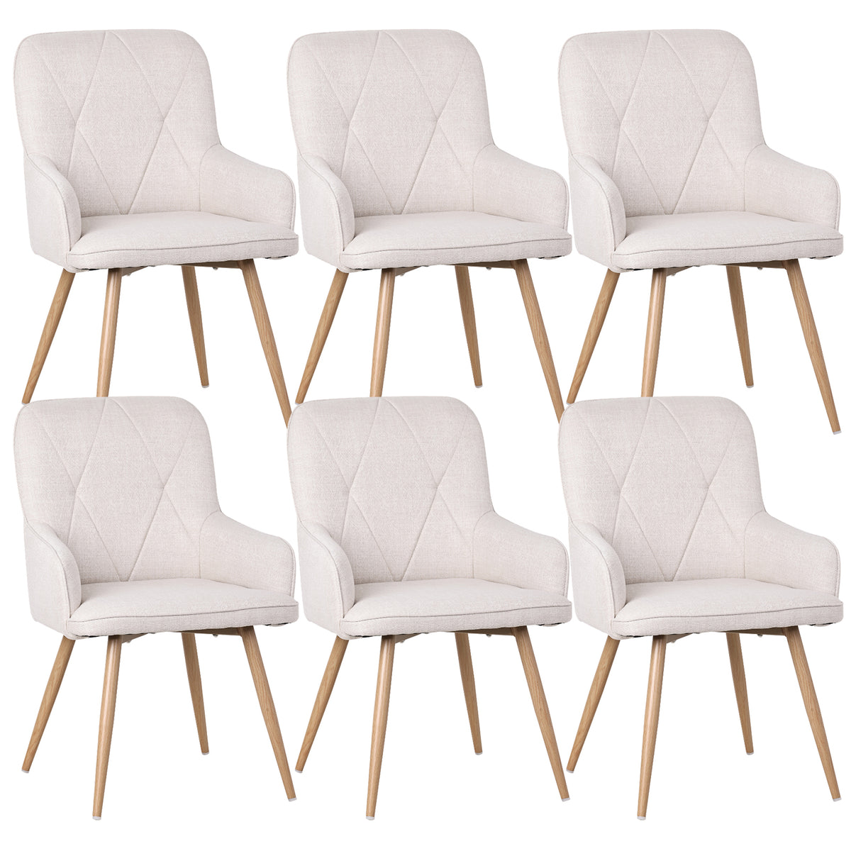 Upholstered Dining & Office Armchairs – Sets of 2, 4 or 6