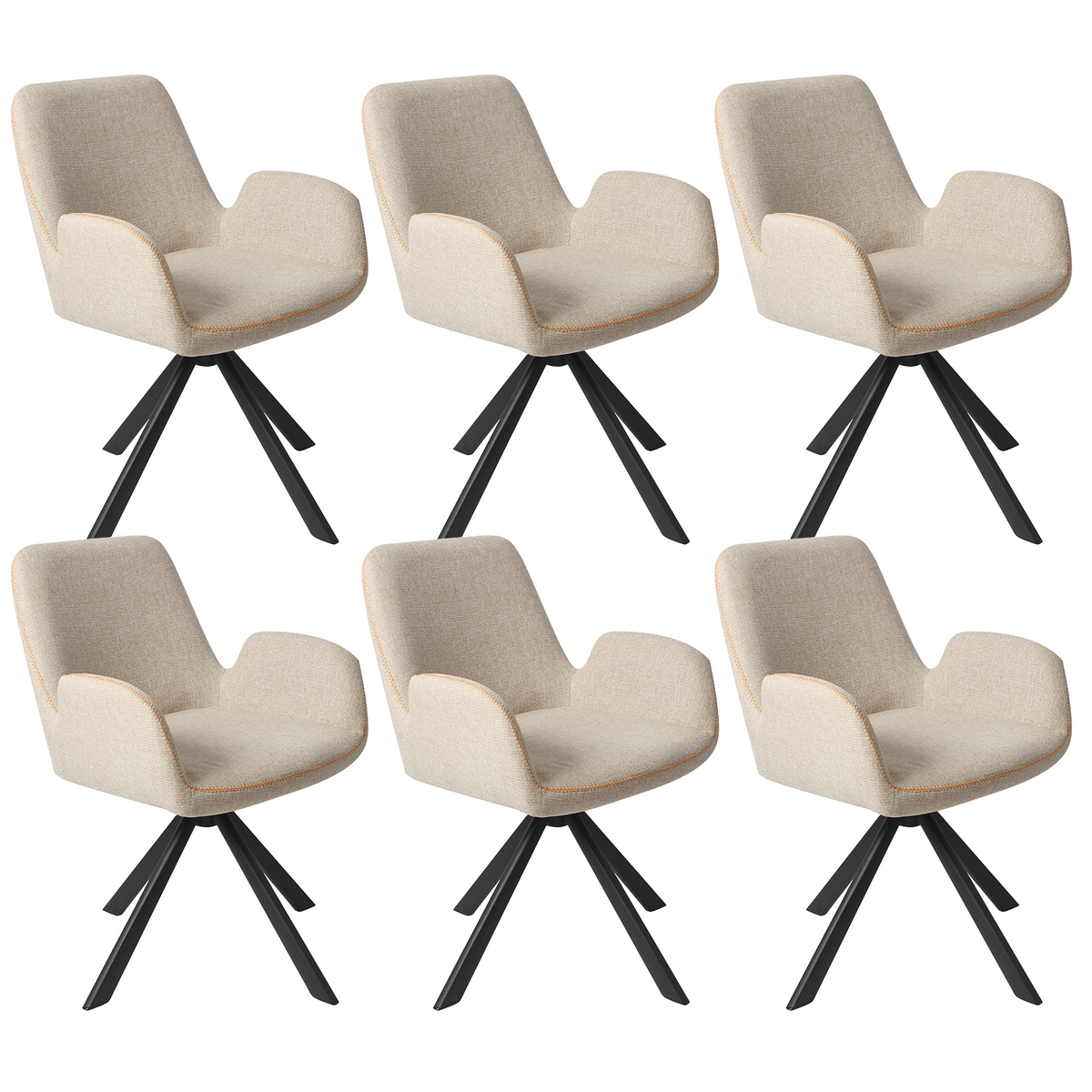 Upholstered Dining & Office Armchairs – Sets of 2, 4 or 6