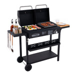 Barbecues d’extérieur – Modèles au charbon de bois, portables et mixtes