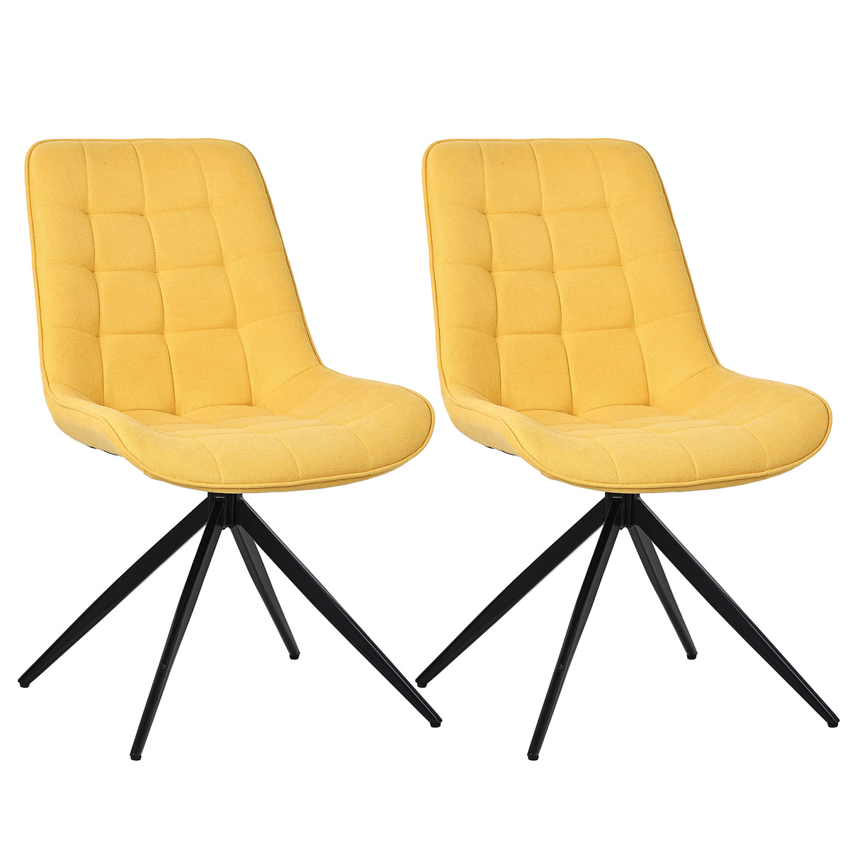 Upholstered Armless Dining Chairs – Sets of 2, 4 or 6