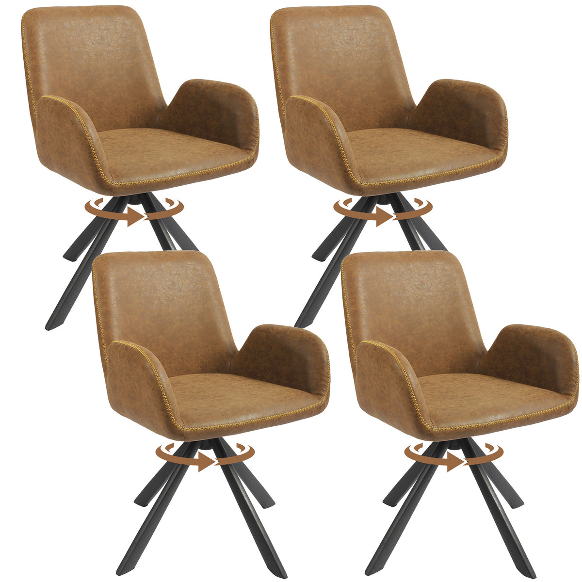 Upholstered Dining & Office Armchairs – Sets of 2, 4 or 6