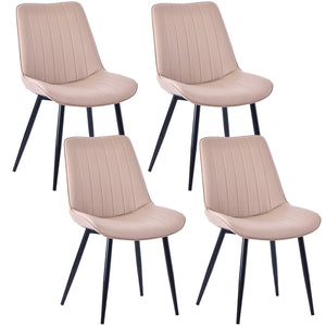 Upholstered Armless Dining Chairs – Sets of 2, 4 or 6