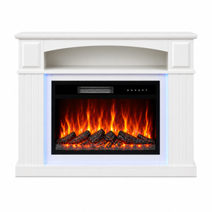 Electric Fireplace Cabinet with Remote Control — 14″ to 50″
