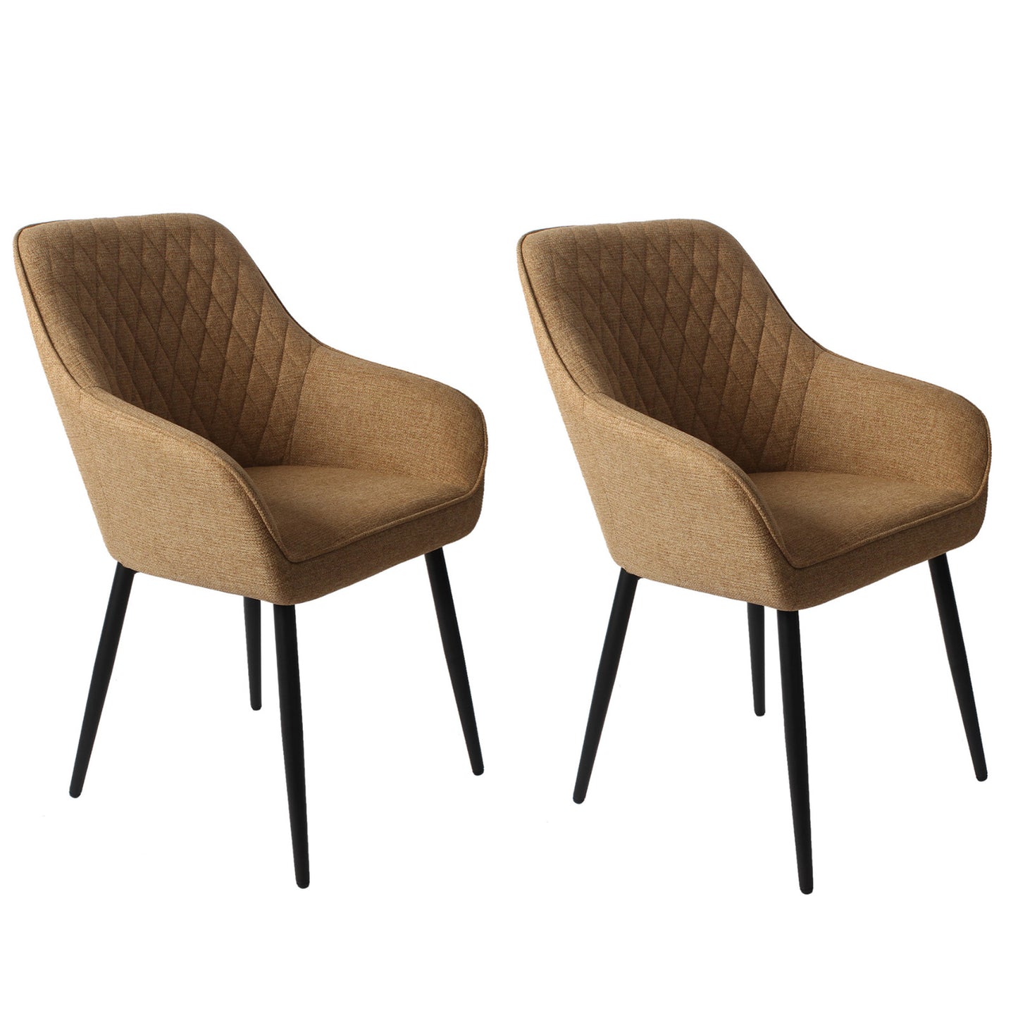 HOMAVO 2-Pack Modern Chairs – Comfortable & Easy to Assemble