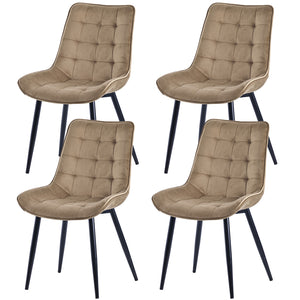 Upholstered Armless Dining Chairs – Sets of 2, 4 or 6