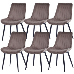 Upholstered Armless Dining Chairs – Sets of 2, 4 or 6