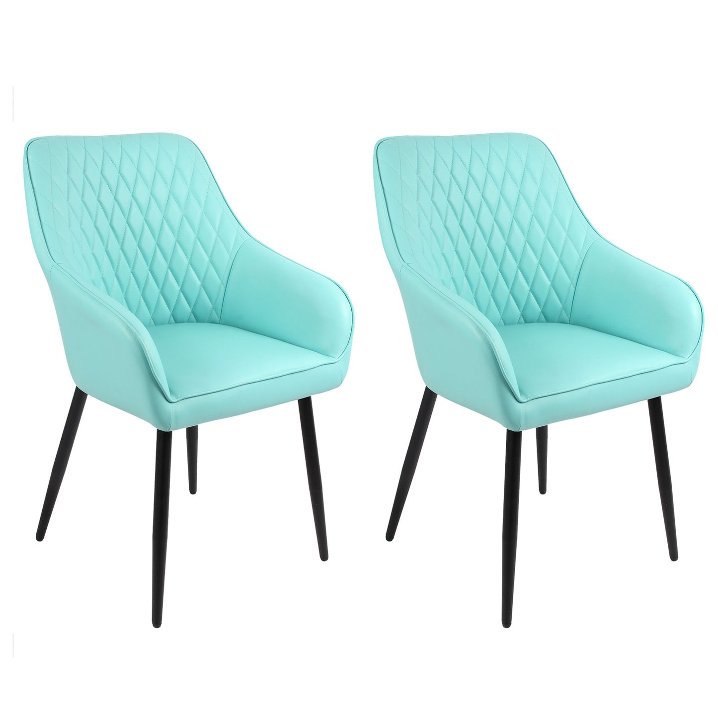 HOMAVO 2-Pack Modern Chairs – Comfortable & Easy to Assemble