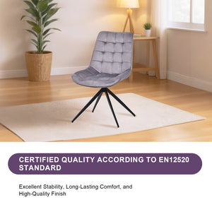Upholstered Armless Dining Chairs – Sets of 2, 4 or 6