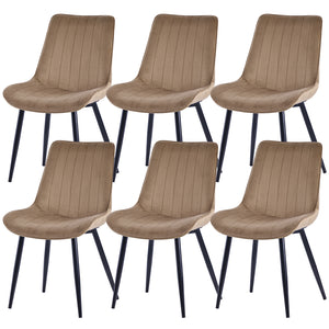 Upholstered Armless Dining Chairs – Sets of 2, 4 or 6