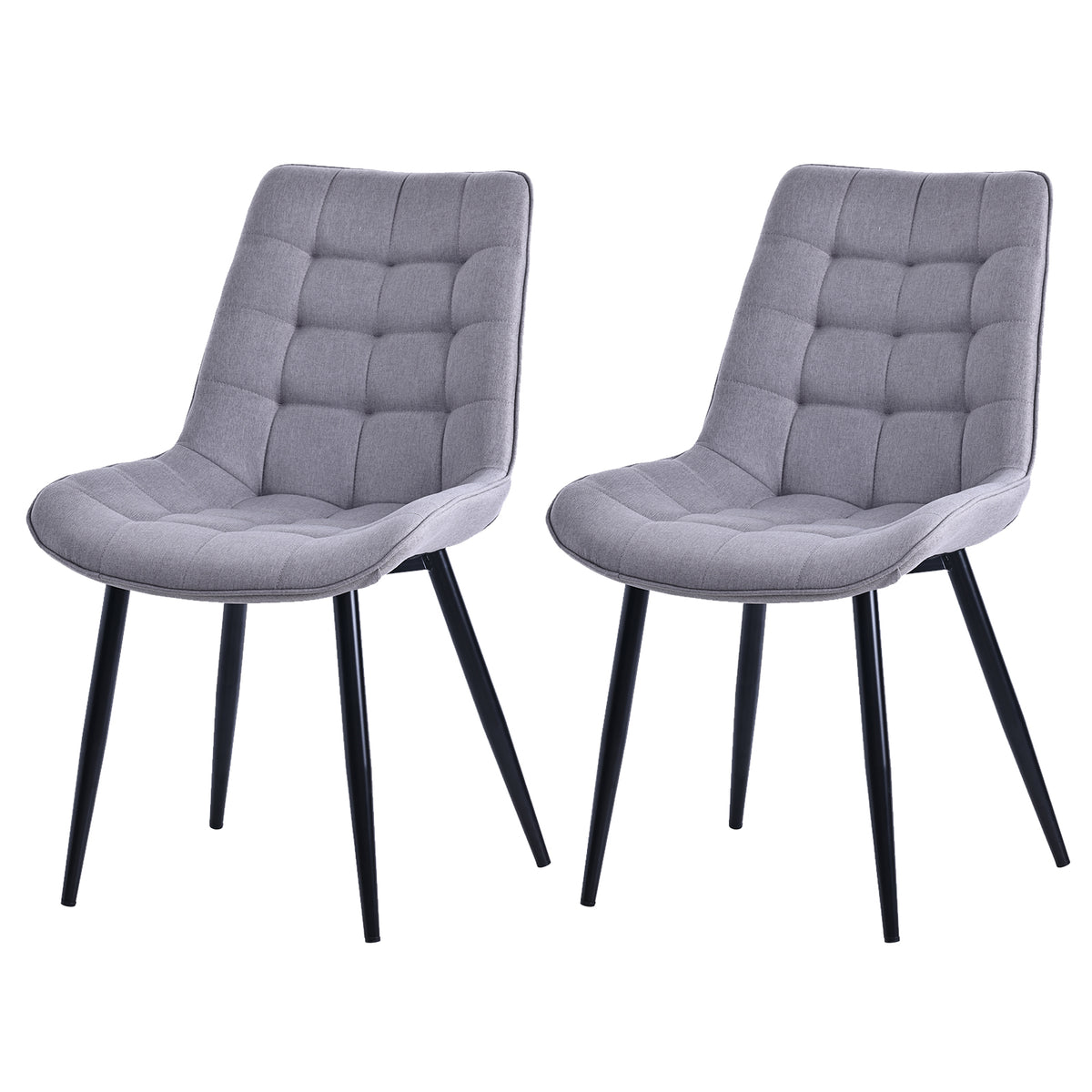 Upholstered Armless Dining Chairs – Sets of 2, 4 or 6