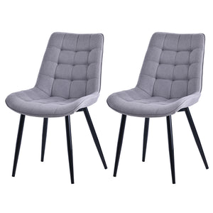 Upholstered Armless Dining Chairs – Sets of 2, 4 or 6