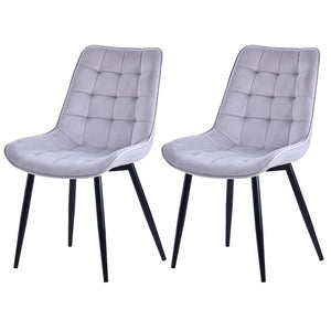 Upholstered Armless Dining Chairs – Sets of 2, 4 or 6