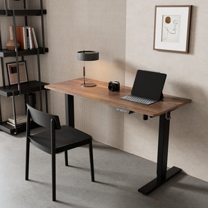 Plus Electric Standing Desk with USB-A & Type-C Charging, 70–117 cm