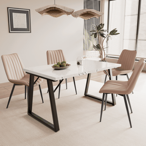 5-Piece Dining Table & Chair Sets