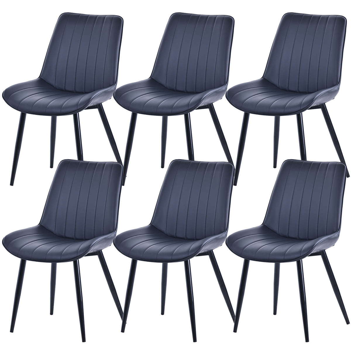 Upholstered Armless Dining Chairs – Sets of 2, 4 or 6
