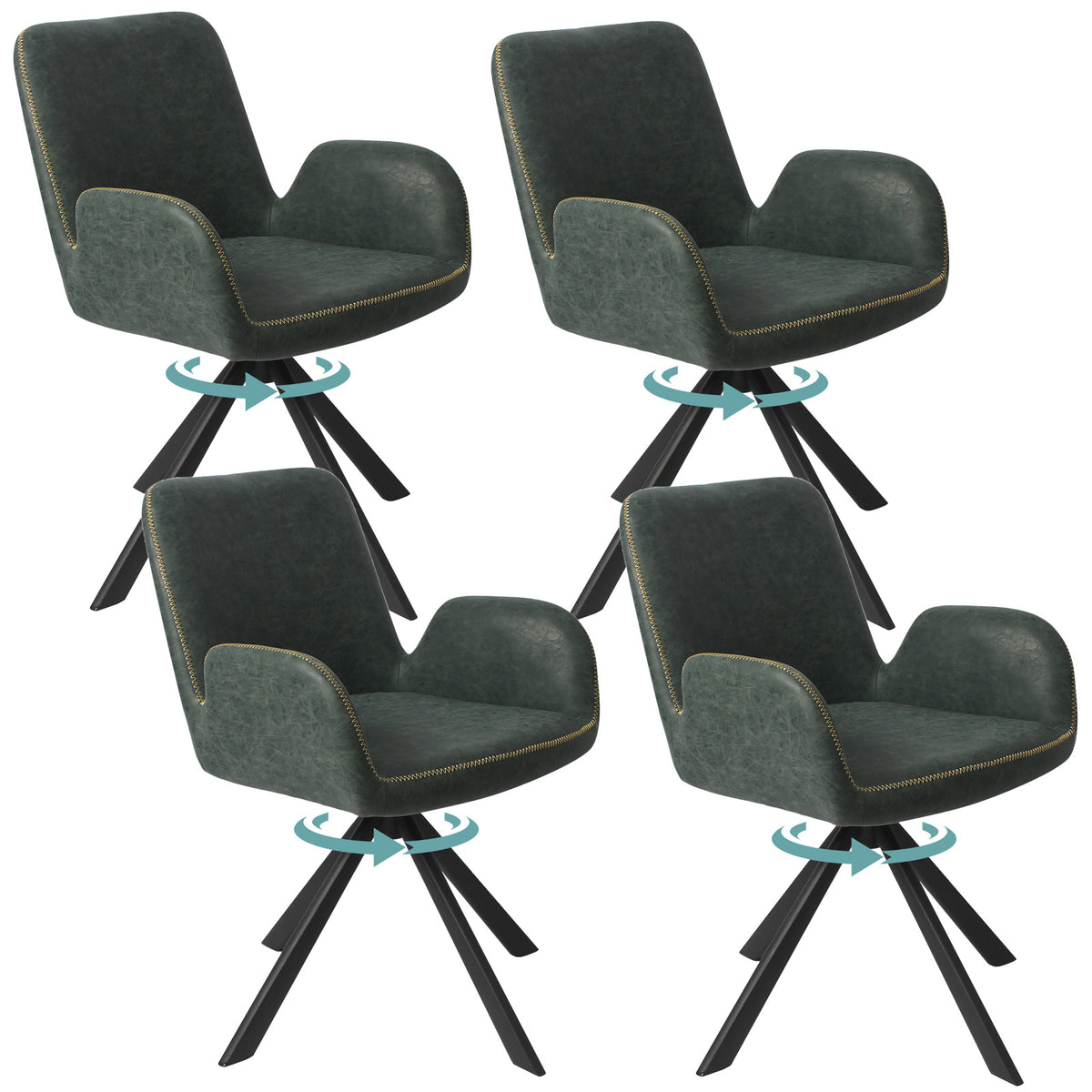 Upholstered Dining & Office Armchairs – Sets of 2, 4 or 6