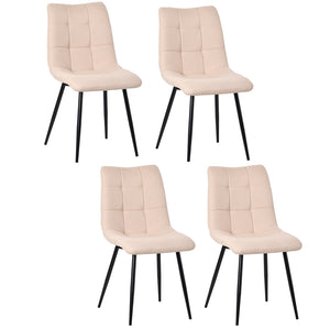 Upholstered Armless Dining Chairs – Sets of 2, 4 or 6