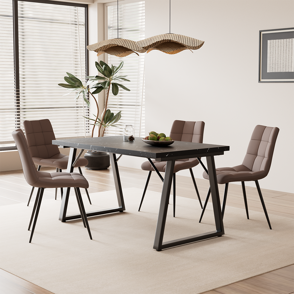 5-Piece Dining Table & Chair Sets