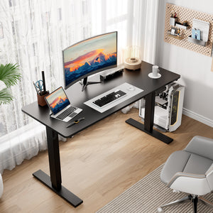 Essential Electric Standing Desk with Memory Presets, 70–115 cm