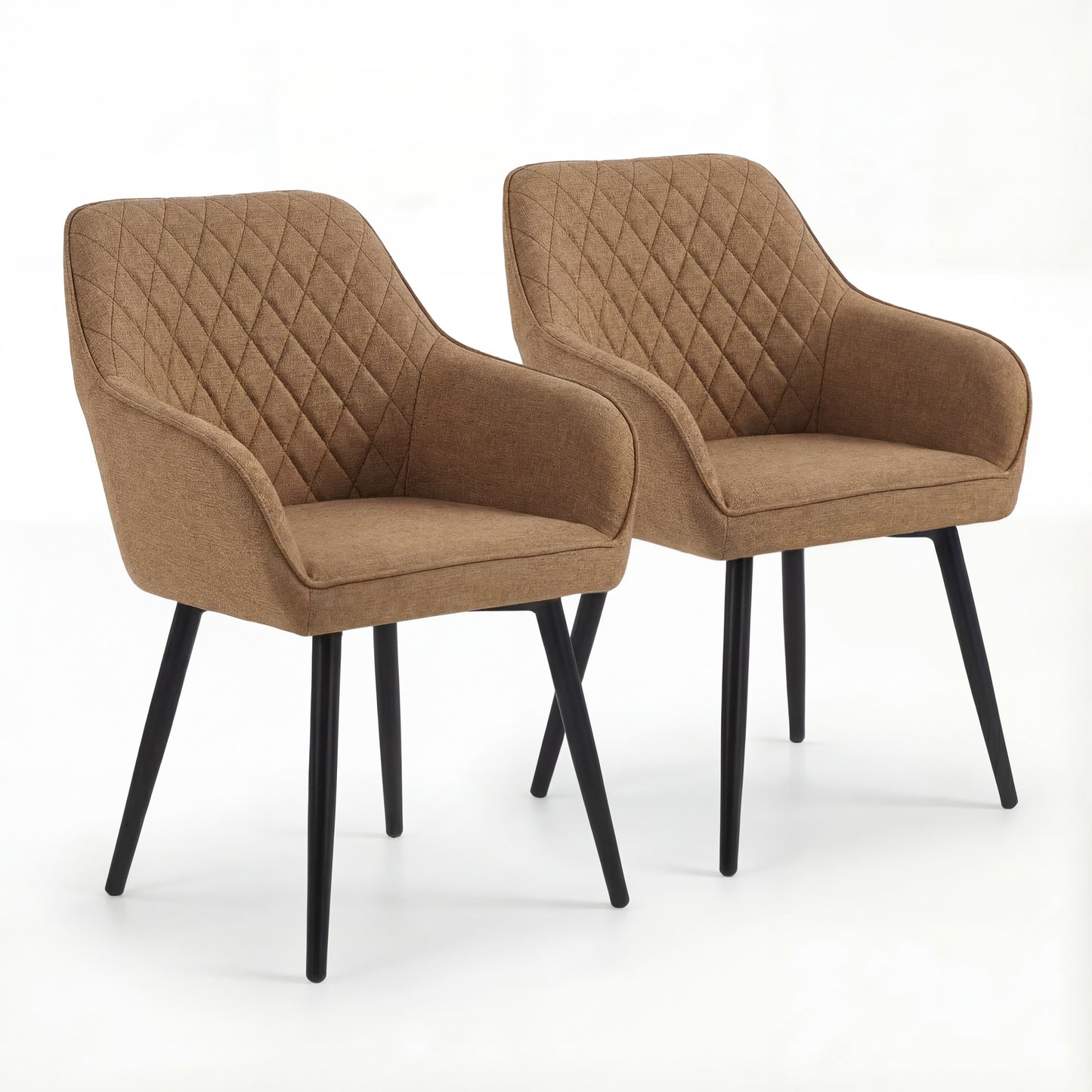 HOMAVO 2-Pack Modern Chairs – Comfortable & Easy to Assemble