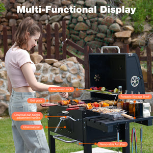 Outdoor BBQ Grills – Charcoal, Portable & Dual-Fuel Models