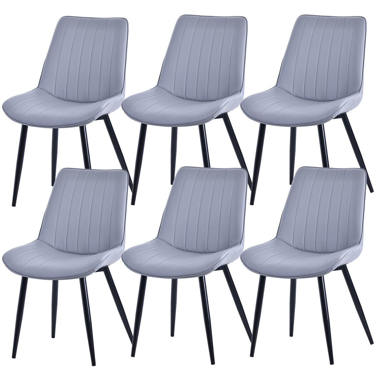 Upholstered Armless Dining Chairs – Sets of 2, 4 or 6