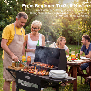Outdoor BBQ Grills – Charcoal, Portable & Dual-Fuel Models