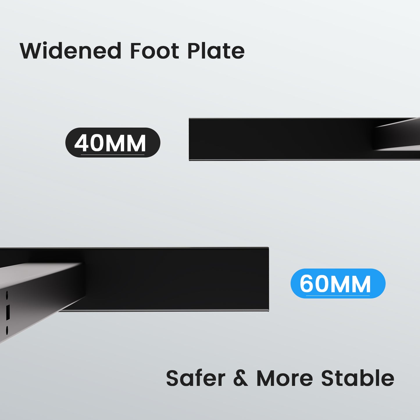 Electric Sit-Stand Desk Frame with Memory Function, Anti-Collision Technology, and Fast Charging USB/Type-C