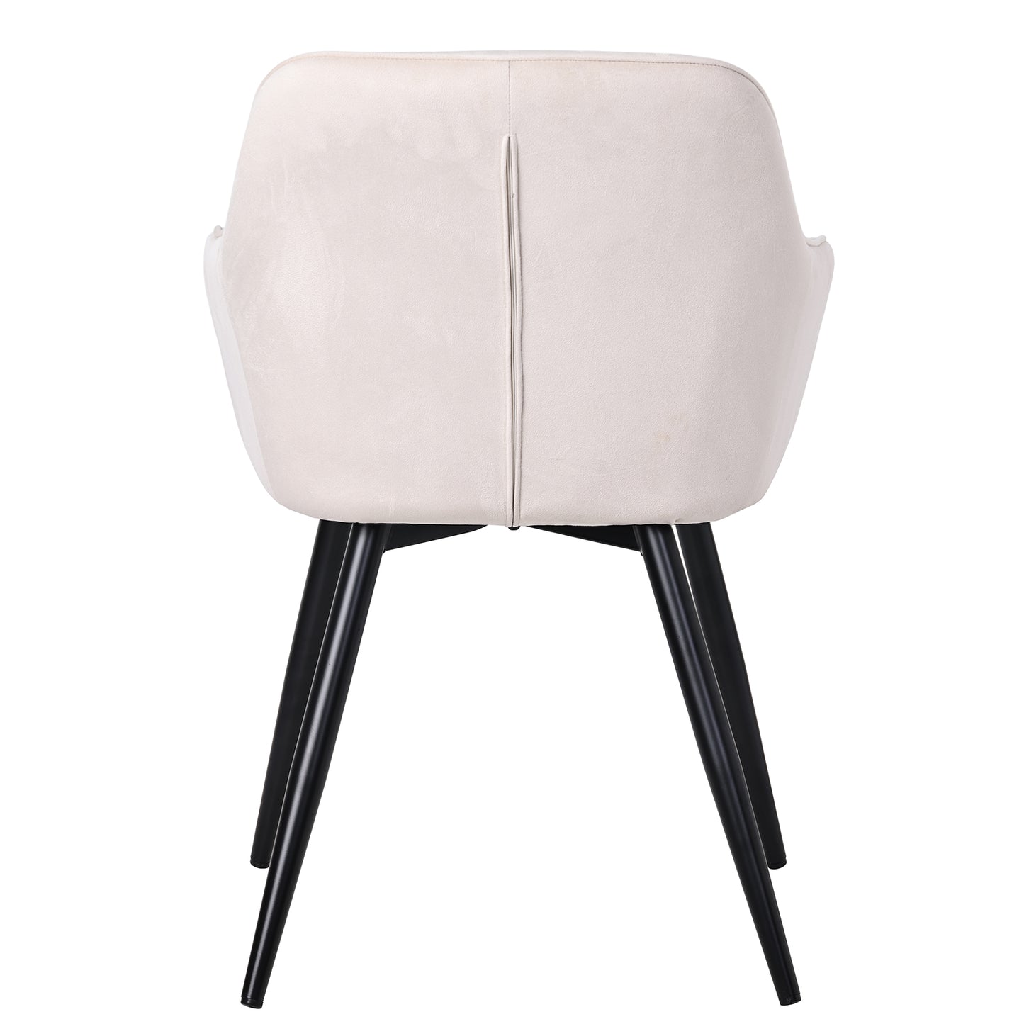 HOMAVO Set of 2 Modern Ergonomic Dining & Office Chairs – Comfortable Living Room Seating