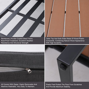 Outdoor Patio Sofa Sets