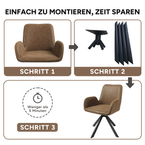 Upholstered Dining & Office Armchairs – Sets of 2, 4 or 6