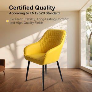 Upholstered Dining & Office Armchairs – Sets of 2, 4 or 6
