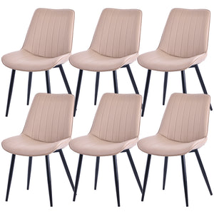 Upholstered Armless Dining Chairs – Sets of 2, 4 or 6