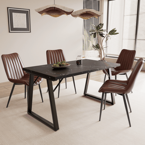 5-Piece Dining Table & Chair Sets