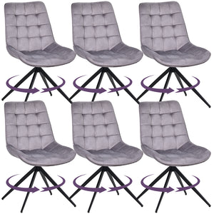 Upholstered Armless Dining Chairs – Sets of 2, 4 or 6