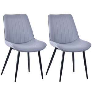 Upholstered Armless Dining Chairs – Sets of 2, 4 or 6