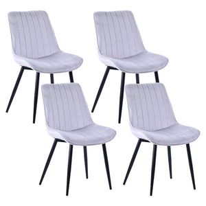 Upholstered Armless Dining Chairs – Sets of 2, 4 or 6