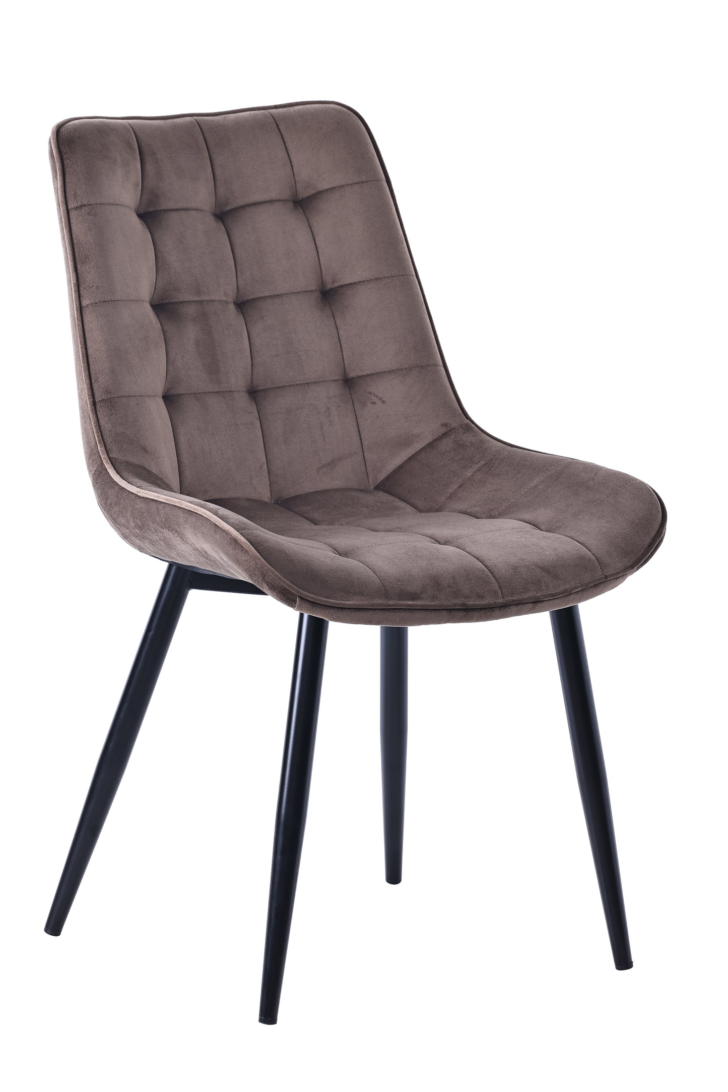HOMAVO Set of 2 Modern Ergonomic Dining Chairs – Comfortable 47×43 cm Seat for Dining Room, Living Room & Office