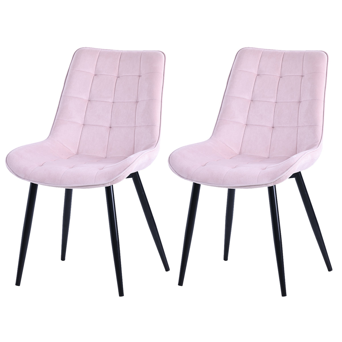Upholstered Armless Dining Chairs – Sets of 2, 4 or 6