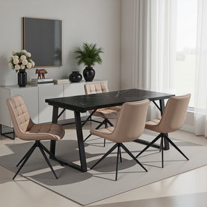 5-Piece Dining Table & Chair Sets