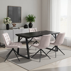 5-Piece Dining Table & Chair Sets