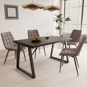 5-Piece Dining Table & Chair Sets